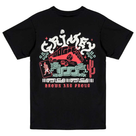 Grimey Unisex κοντομάνικη μπλούζα Causing Panic The Charleston Blvd Regular Tee